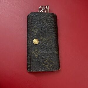 Louis Vuitton Brown Monogram Key Holder
